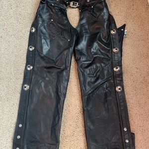 Women’s Harley-Davidson leather chaps